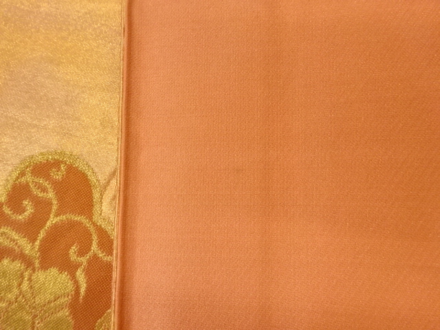 6856833: JAPANESE KIMONO / VINTAGE FUKURO OBI / WOVEN RHOMBUS